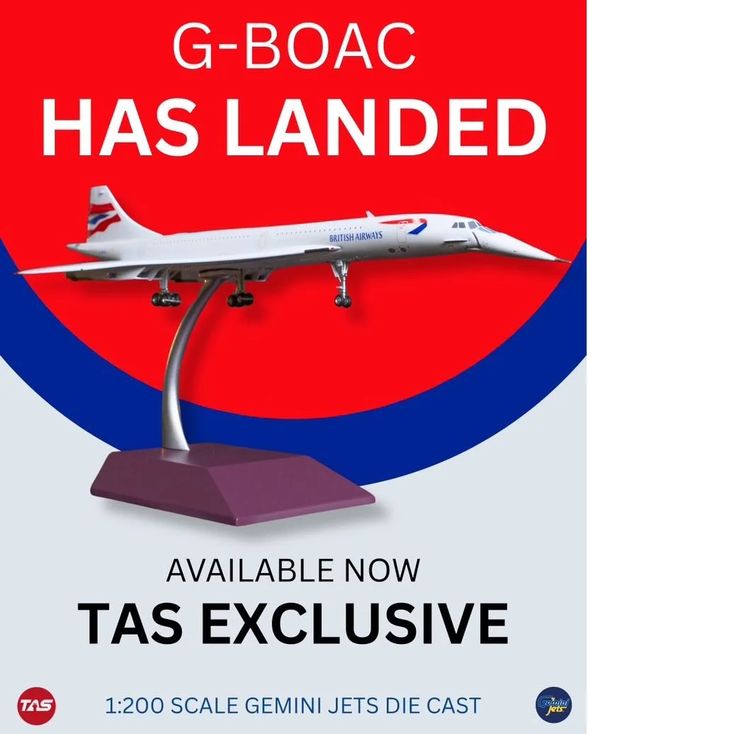Gemini 1/200 British Airways Concorde G-BOAC — The Aviation Society